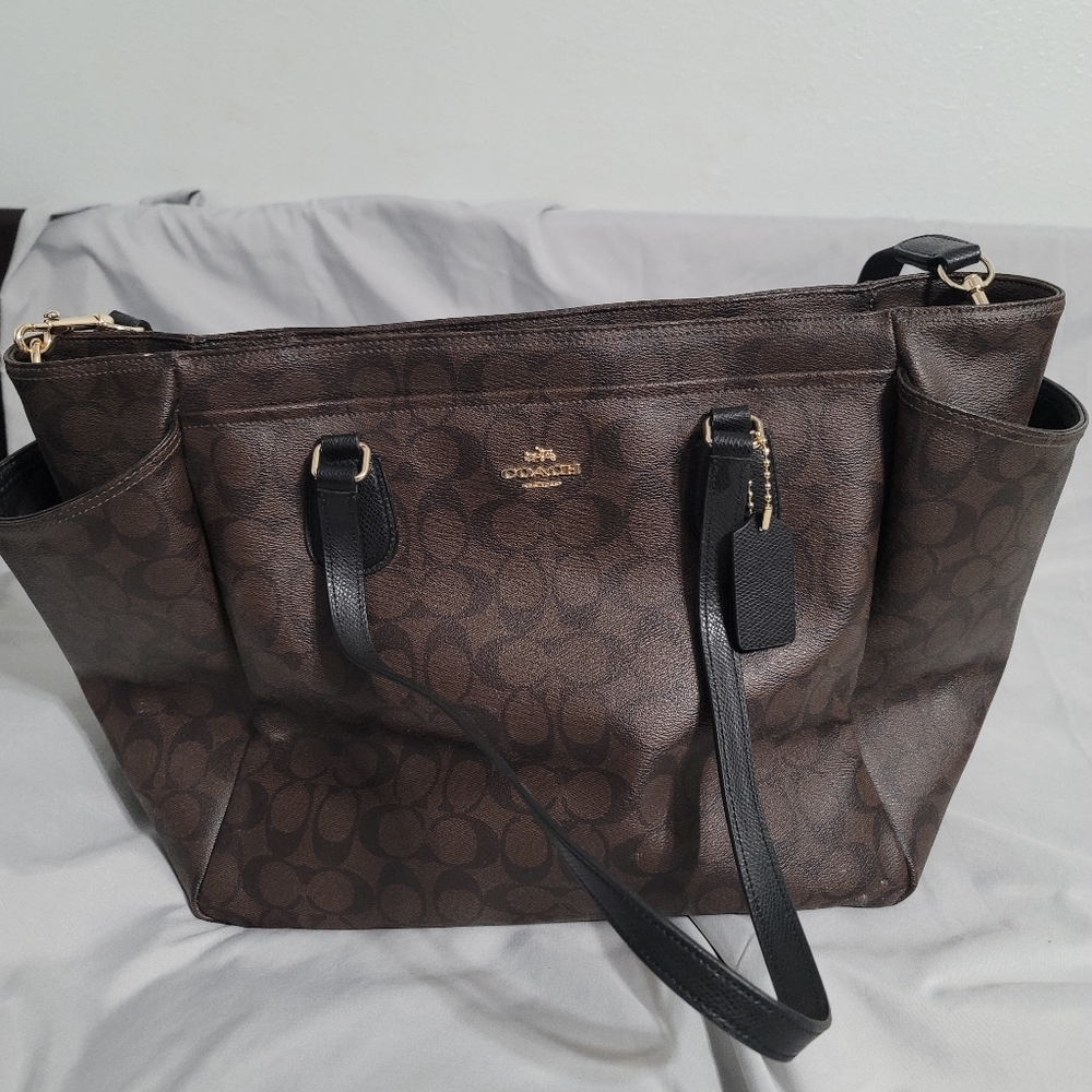 Coach diaper bag